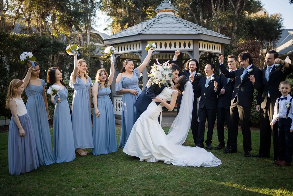 a guide to finding the perfect dress for a wedding